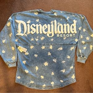 NEW Disney Parks Denim tie dye Spirit Jersey